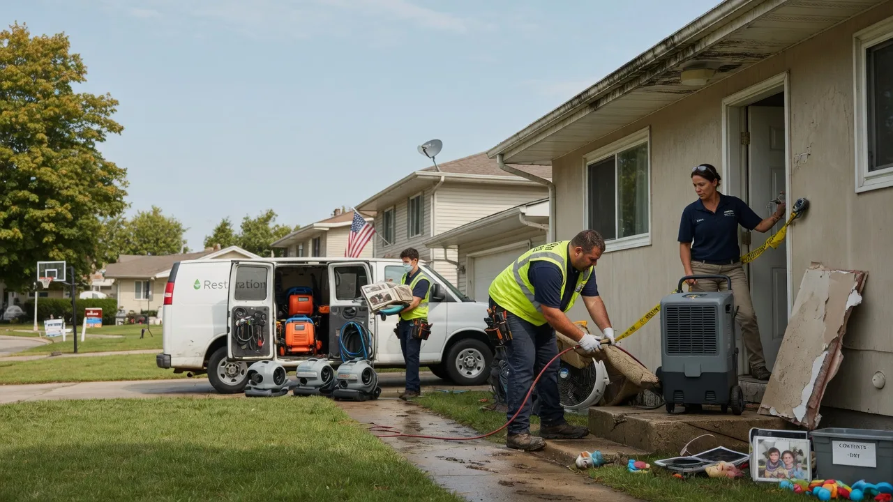 Water Damage Restoration in New Windsor, IL near me